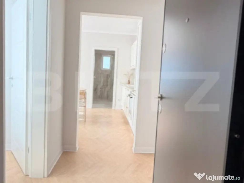 Apartament nou, semidecomandat, 3 camere, parcare subterana,