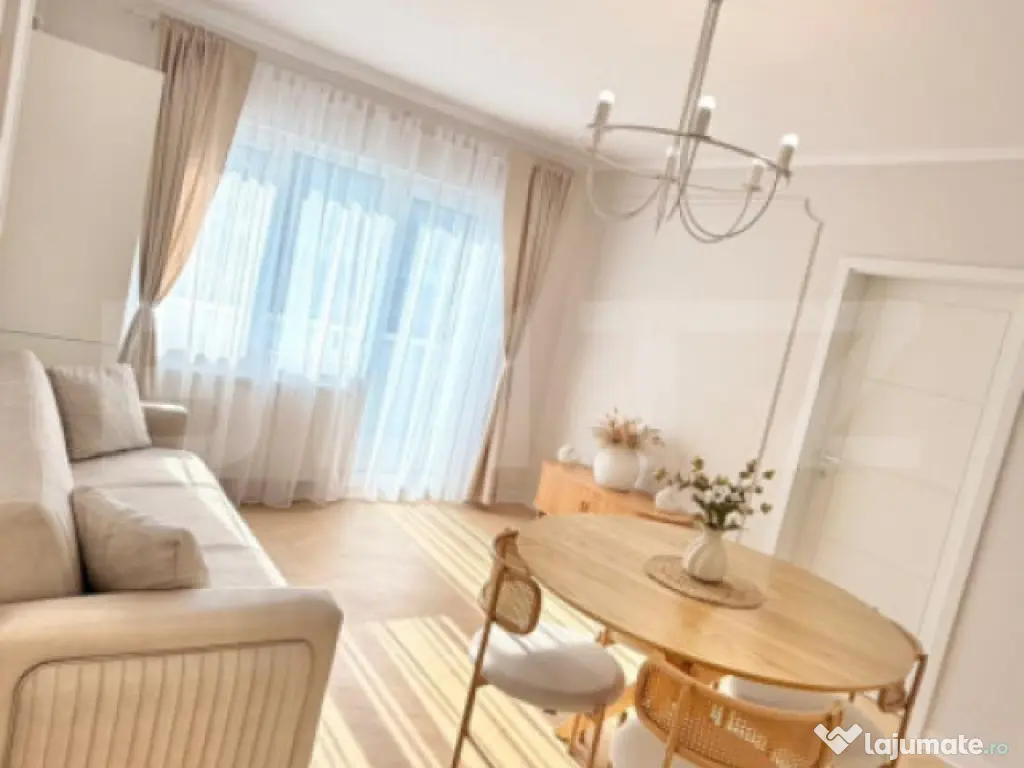 Apartament nou, semidecomandat, 3 camere, parcare subterana,