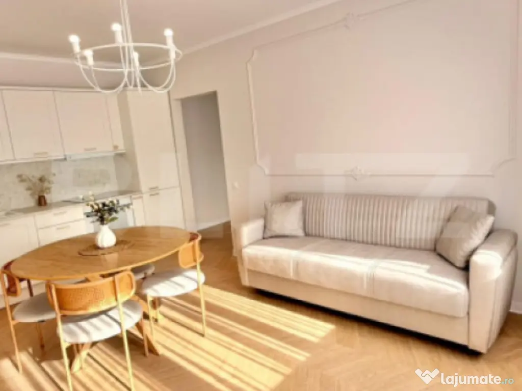 Apartament nou, semidecomandat, 3 camere, parcare subterana,