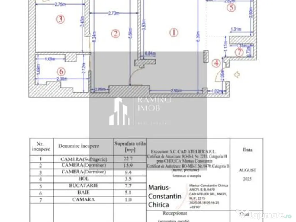 Aparament 3 Camere - Sector 4 - Bulevardul Alexandru Obregia