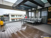 FILMTur 3D!Premium Penthouse, echipat,parcare subterana,50 m 