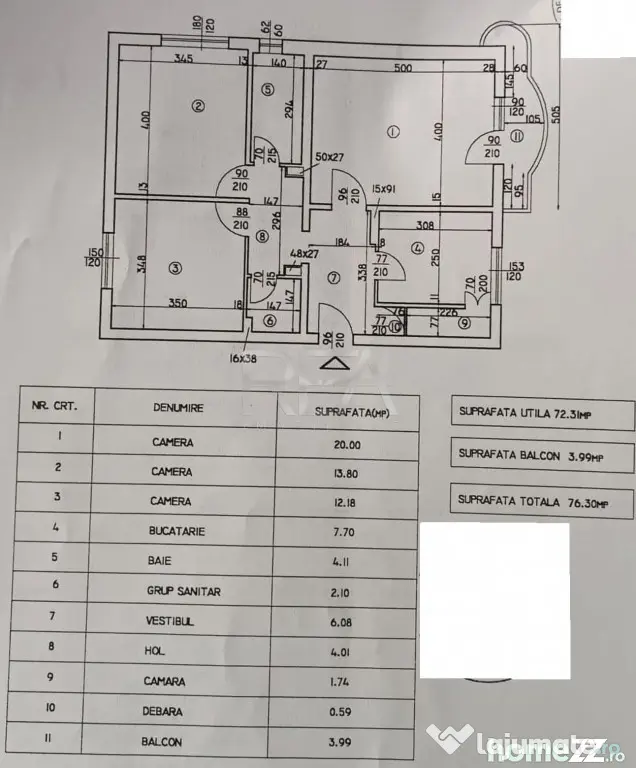 3 camere Unirii decomandat, inst. schimb., et. 2, an 1991, 7 - Bucuresti (Bucuresti-Ilfov)