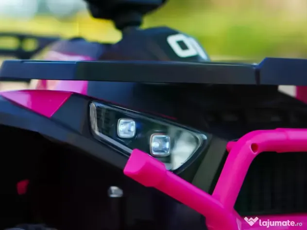 ATV electric pt. copii Mini DESERT, 4x 30W 12V, cu telecomanda Pink