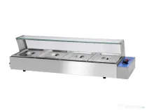 Vitrina calda pentru 4 GN 1/2