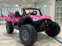 UTV electric pentru 4 copii, Kinderauto BJX1928 24V 14Ah , 500W PINK CAMO