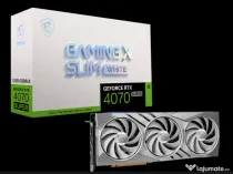 Nvidia GeForce 4070 Super - MSI GamingX Slim White - 12GB GDDR6X