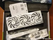 Nvidia GeForce 4070 Super - MSI GamingX Slim White - 12GB GDDR6X 