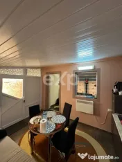 Teren 445 cu fundatie de casa mare + o Casuta locuibila mode 