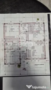 Teren 445 cu fundatie de casa mare + o Casuta locuibila mode 