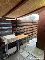Teren 445 cu fundatie de casa mare + o Casuta locuibila mode 