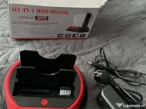 Vând HDD Docking Station 2.5", 3.5" IDE, SATA USB 2.0, funcție clonare