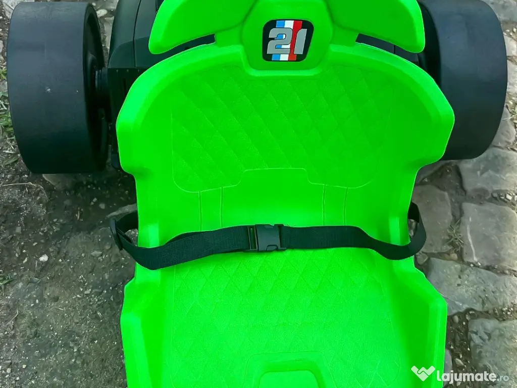 Tricicleta electrica cu functie Drift, Kinderauto BJSX2338, 2x 250W Green
