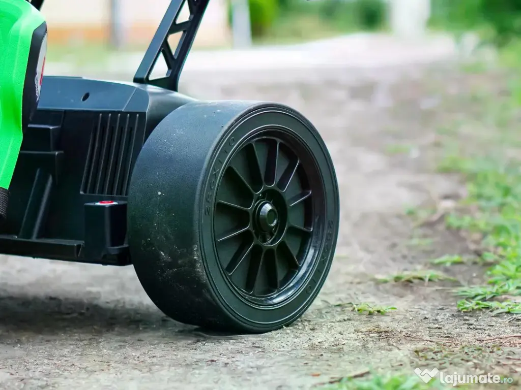 Tricicleta electrica cu functie Drift, Kinderauto BJSX2338, 2x 250W Green