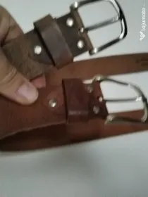 Curea piele cu catarama metalica 110 cm