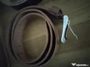Curea piele cu catarama metalica 110 cm 