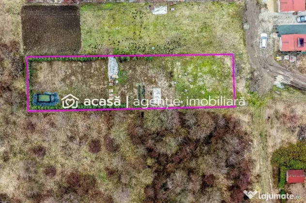 Teren 906 mp Arad, preț sub localitățile limitrofe.