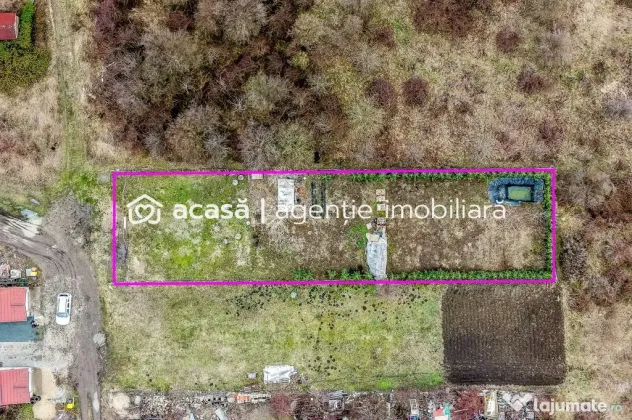 Teren 906 mp Arad, preț sub localitățile limitrofe.