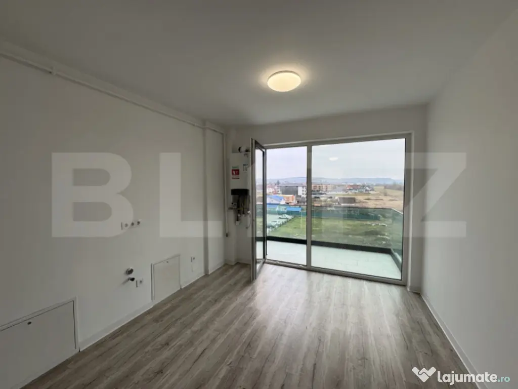 Apartament 2 camere 44 mp cu balcon, bloc nou, Luduș