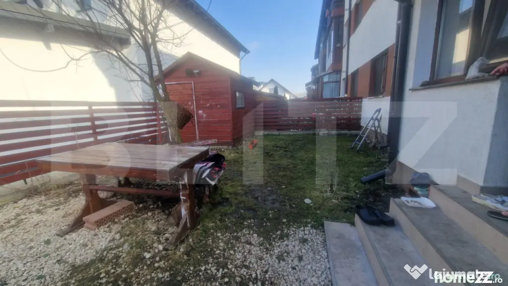 Apartament 2 camere cu gradina ,mobilat, utilat, se doreste - Sanpetru (Brasov)