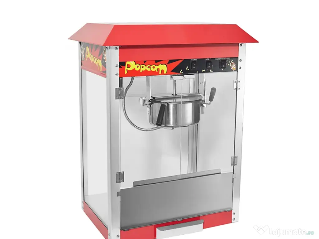 Aparat de facut popcorn din otel inoxidabil