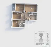 Apartament 4 camere, 81 mp – Negru Voda, Pitești | Ideal 