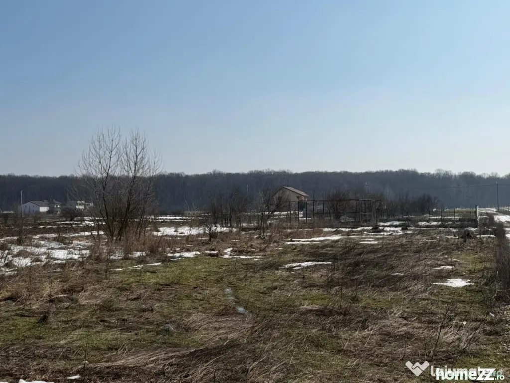 Domnești, teren langa pădure, 420mp, utilități, deschid