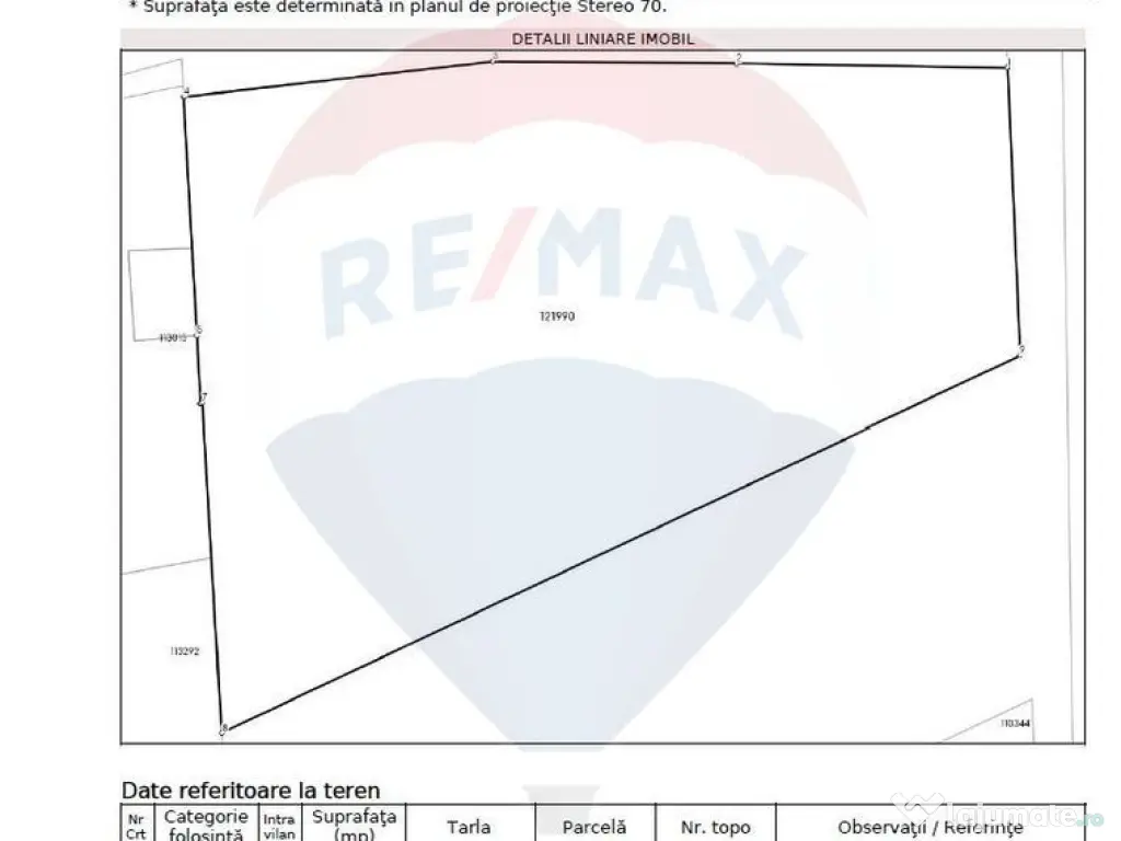 Teren de vânzare – Corbeanca / Paradisul Verde