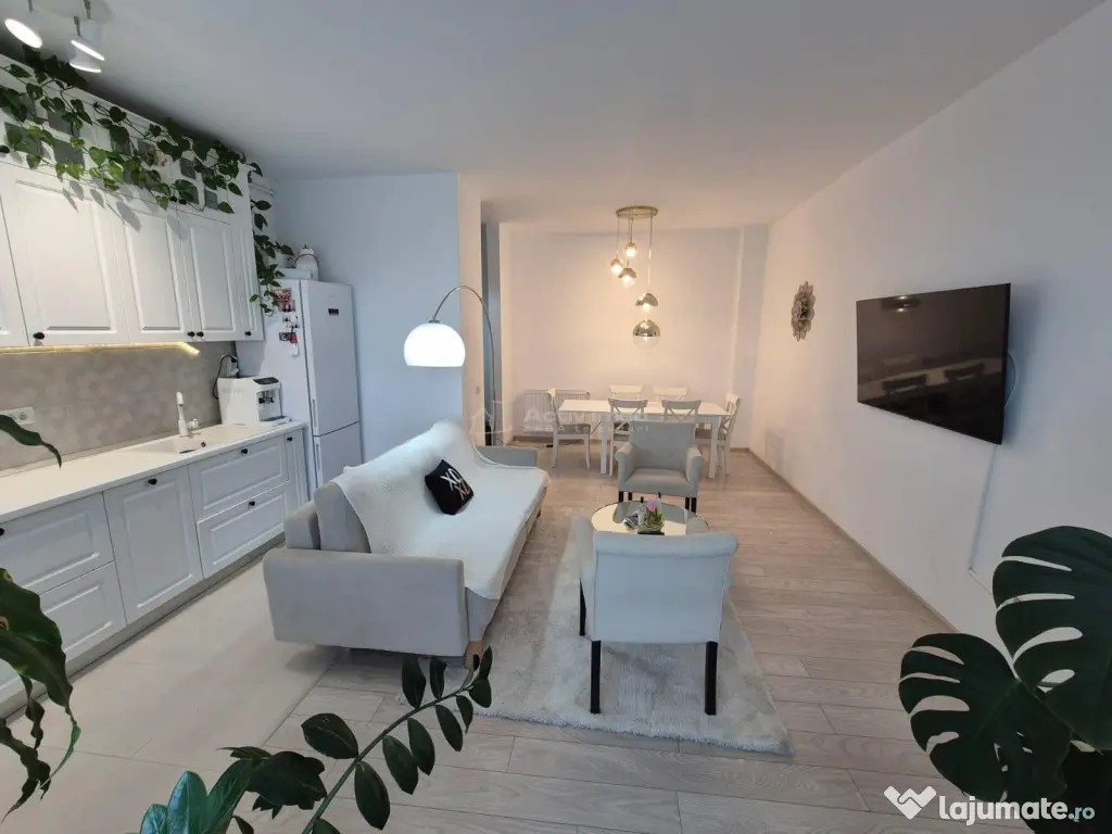 2 camere - Fundeni-loc parcare-lux-full mobilat si utilat-AC