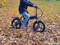 Bicicleta electrica pliabila E-Bike 36V Samsung, roti groase