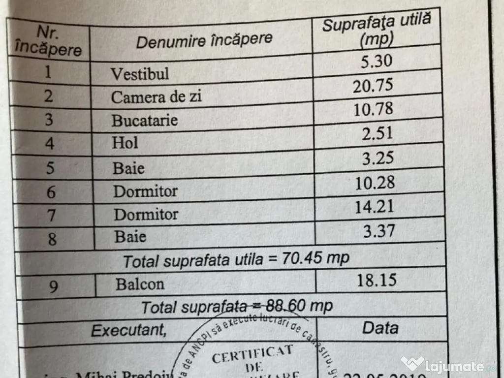 Apartament cu 3 camere 88,60 mp + loc de parcare - Belved...