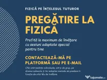 Meditații Fizică & Chimie Anorganică | Pregătire Gimnaziu, BAC, Admitere