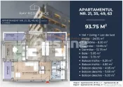 Apartament 3 camere Cornitoiu - Ray Residence 