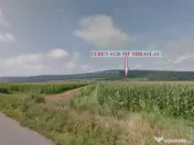 Faneata Miraslau sub padure, panorama asupra satului si vaii 