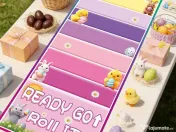 Joc de masă de Paște „Ready, Set, Roll It” – Distracție pentru toată familia