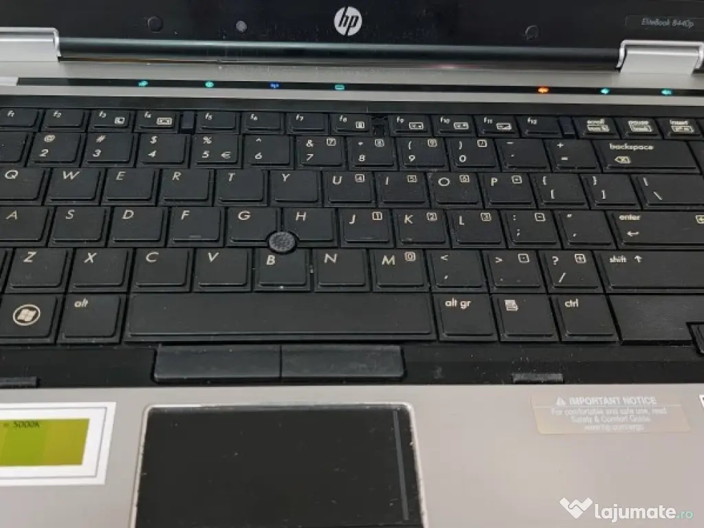 Laptop HP elitebook 8440 Hp i5-M540 2.53GHz, Ram 8GB, SSD256GB + HDD 500GB