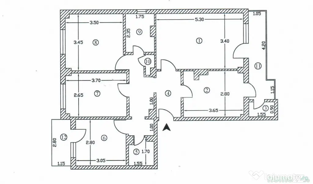 Apartament spațios 4 camere | Prundu | Confort, liniște ș