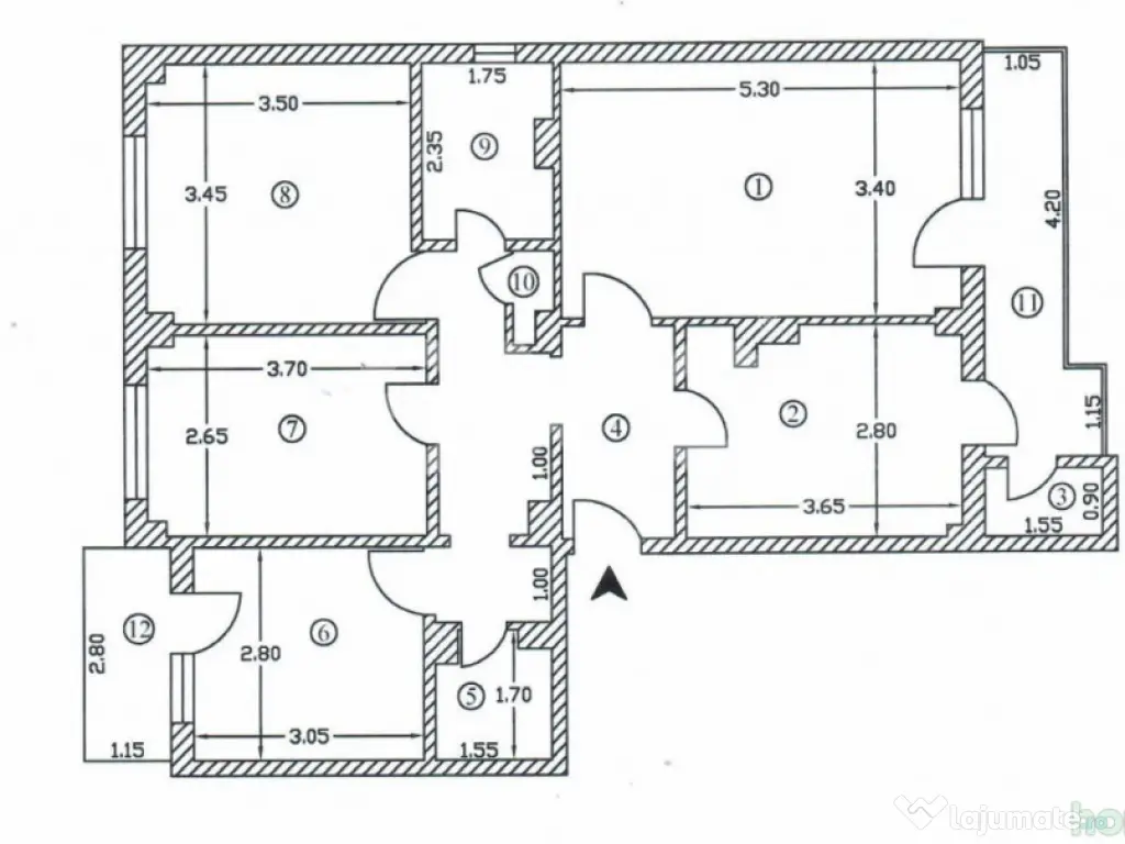 Apartament spațios 4 camere | Prundu | Confort, liniște ș