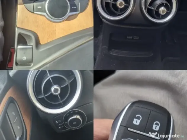 Alfa Romeo Stelvio First Edition 280CP 2017 pornire cheie, panoramic