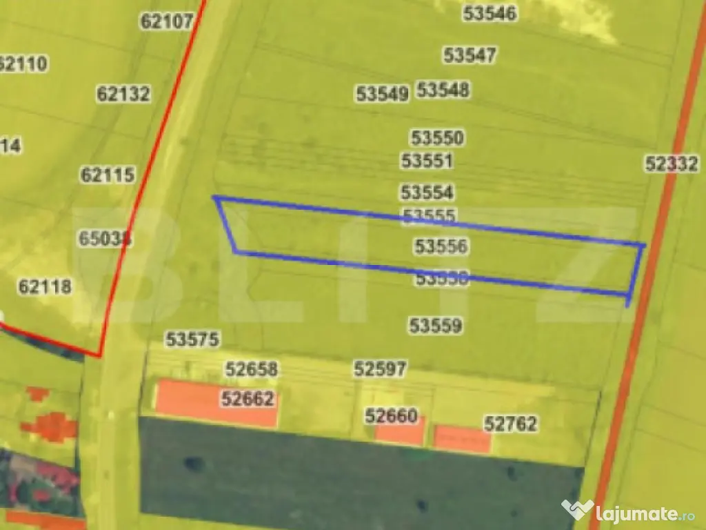 Teren intravilan 3.695mp pe DN15 la intrare in Reghin