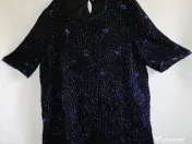 Bluza absolut superbă brodata in margele și paiete 