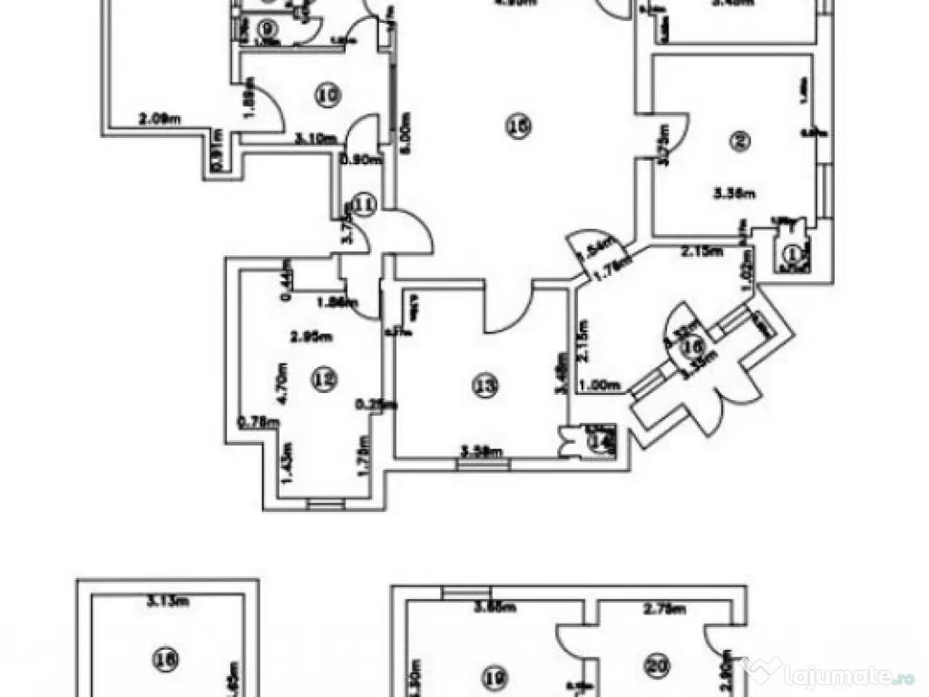 Apartament in vila 180 mp