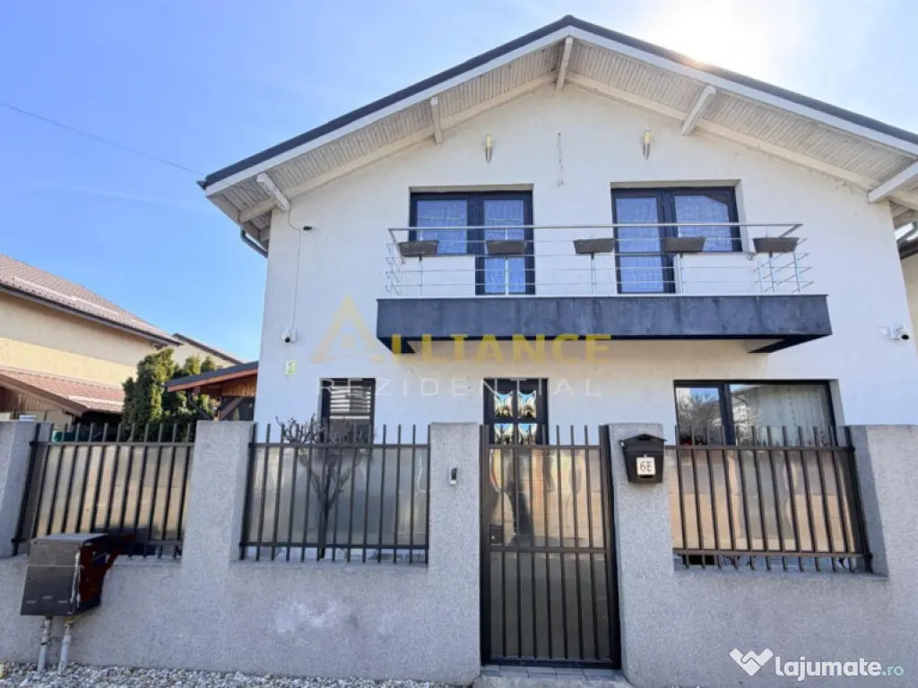 Vila individuala | 4 camere | Mobilata-Utilata