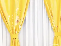 Set draperii culoarea mustar