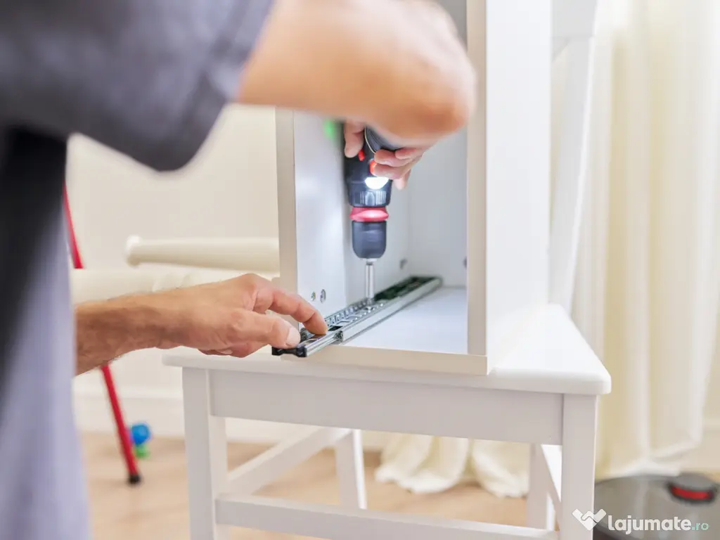 Montaj Mobila si Electrocasnice. Atelierul Taticilor. In Bucuresti.