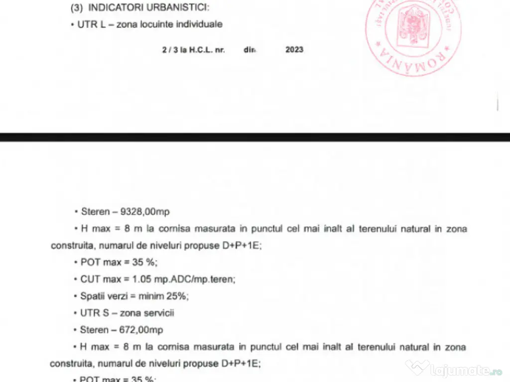 Copou - Viticultori 3 parcele teren intravilan 1417 mp + PUZ