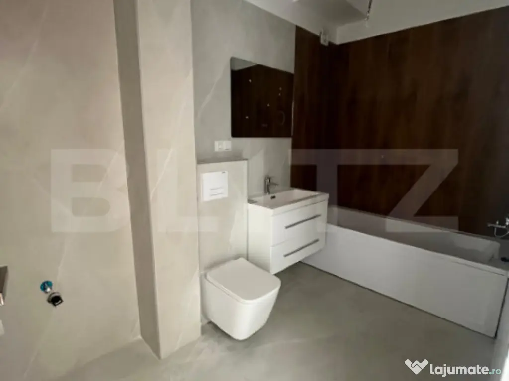 Apartament 3 camere, 2 băi, 2 terase, bloc nou