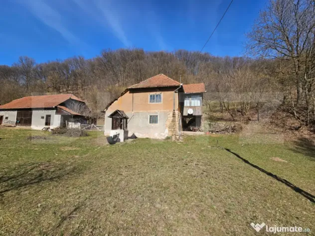 Casă cu teren generos 6.820 mp, lângă pădure și râu ??