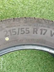 4 Anvelope originale (mașină nouă) CONTINENTAL EcoContact 6 215/55 R17 