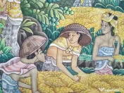 Tablou pictură balineză 