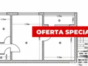 Apartament 2 camere-Podu Ros-Socola-bloc fara risc 